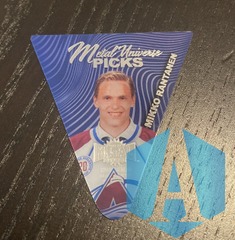 2021-22 Skybox Metal Universe PICKS Mikko Rantanen #P-17 Die Cut Avalanche